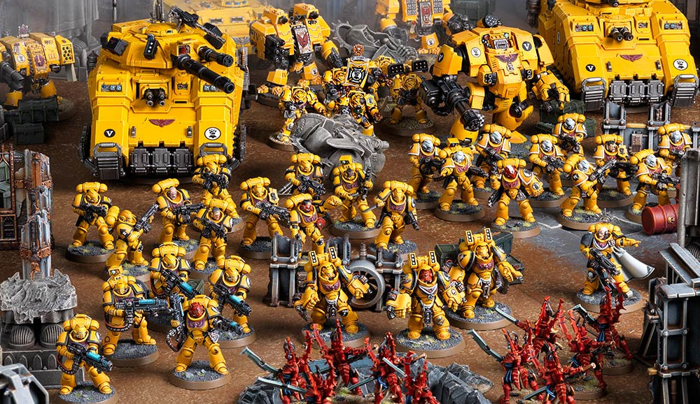 You are currently viewing Tutoriel Space Marines- Peindre les Imperial Fists
